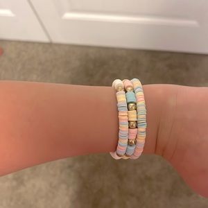 Homemade bracelets set of 3